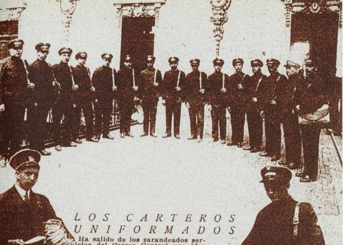 6. Carteros chilenos a finales del siglo XIX