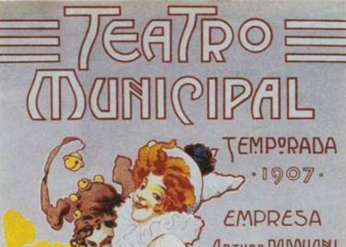 6. Teatro Municipal de Santiago: temporada 1907. Autor: Alejandro Fauré.